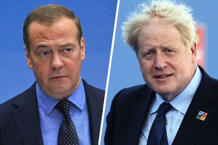 Medvedev offered to send Johnson to a psychiatric hospital after the words about the admission of Ukraine to NATO