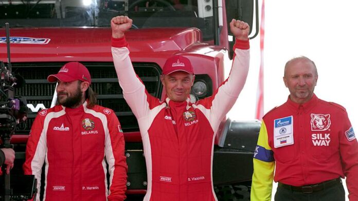 The leader of MAZ‑SPORTauto Vyazovich spoke about the victory in the Silk Way Rally